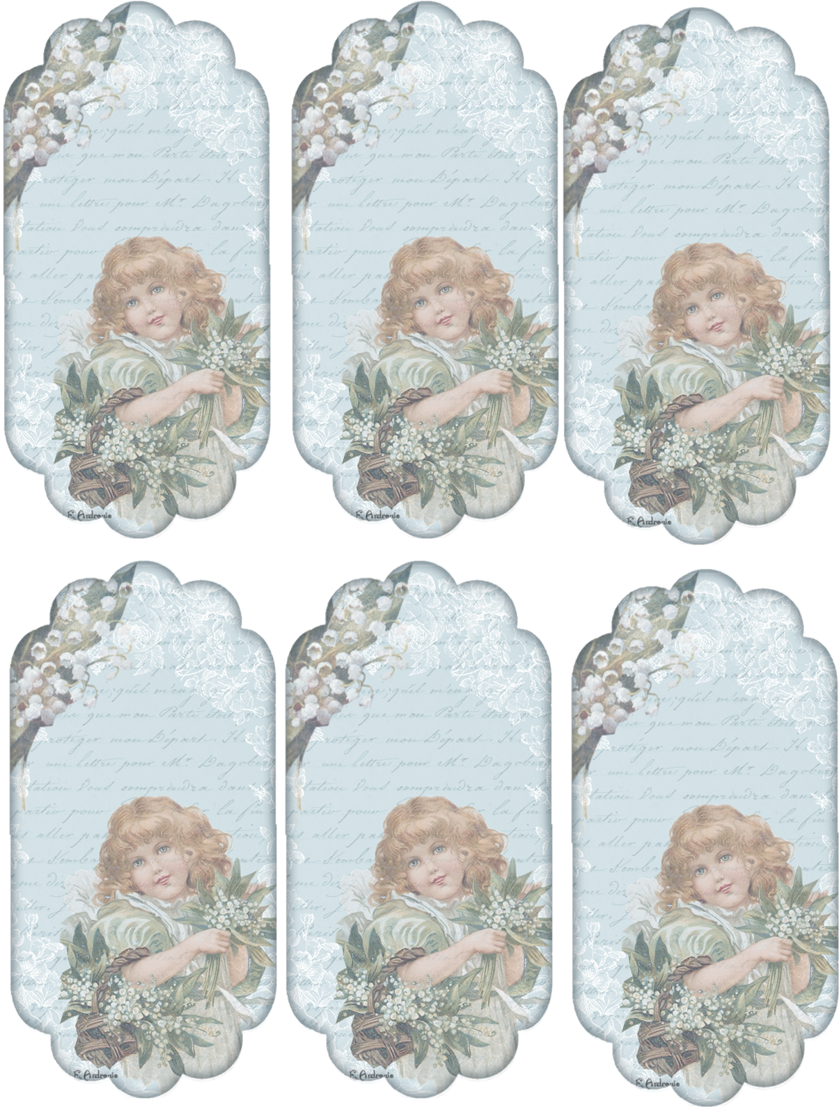 Lily Of The Valley Tuckdb Org - Angel Clipart (1236x1600), Png Download