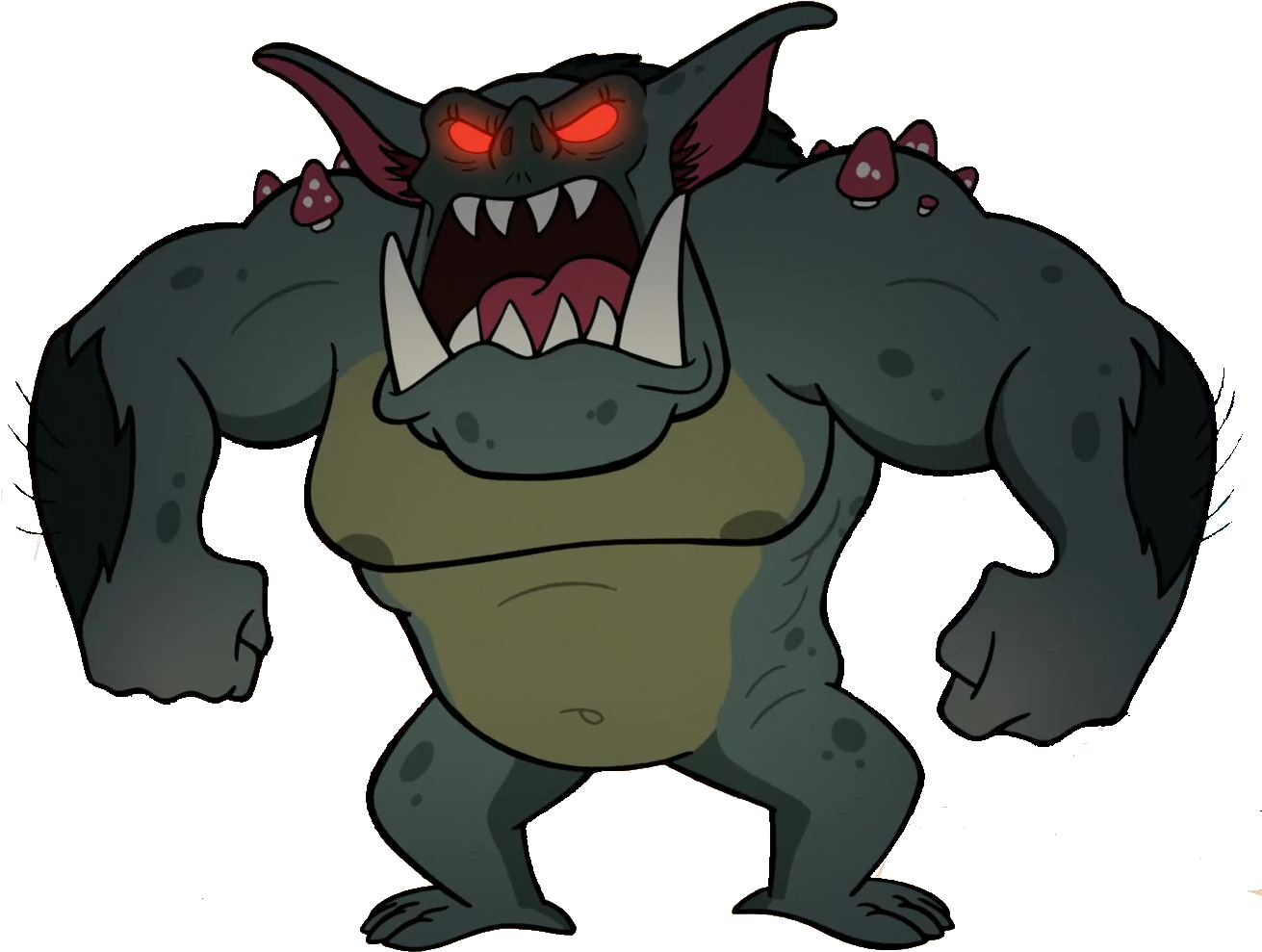 The Gremloblin Is A Monster That Lives In The Woods - Imagenes De Gravity Falls De El Diario Clipart (1310x1008), Png Download