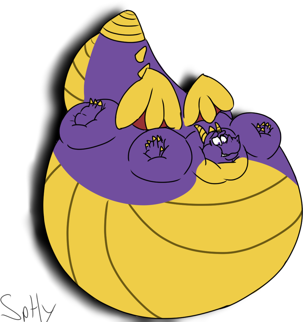 Flying Dragons - Spyro The Dragon Inflation Clipart (1178x1116), Png Download