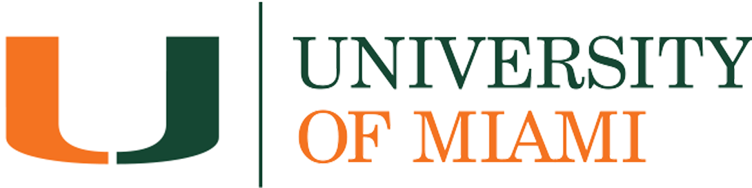 Miami Hurricanes Logo - Logo Png U Miami Clipart (1366x768), Png Download