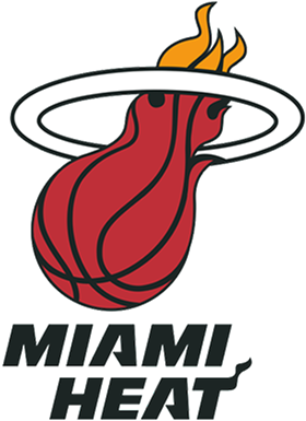 Miami Heat Team Logo Clipart (555x555), Png Download