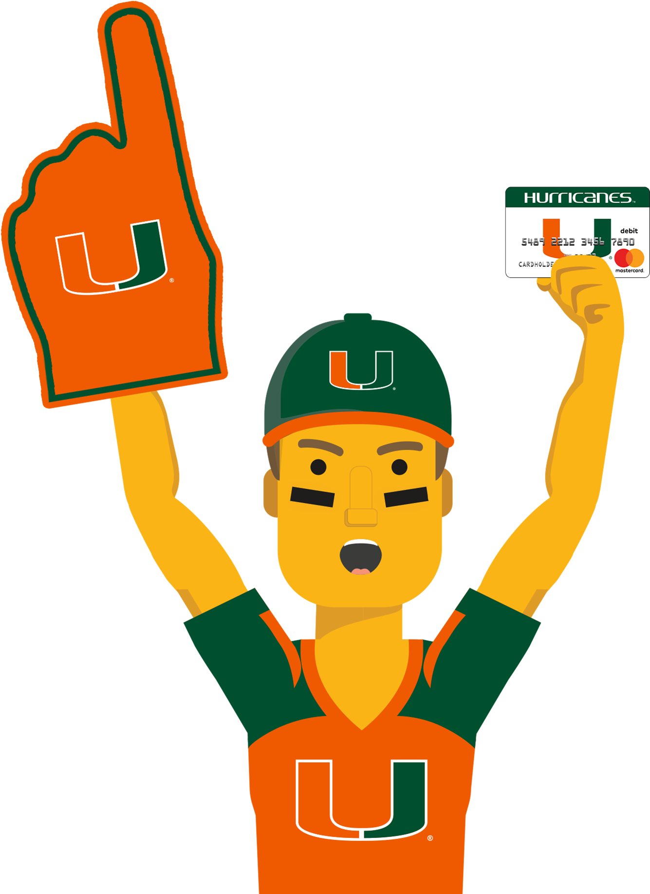 Sign Up For The Miami Hurricanes Clipart (1867x1999), Png Download