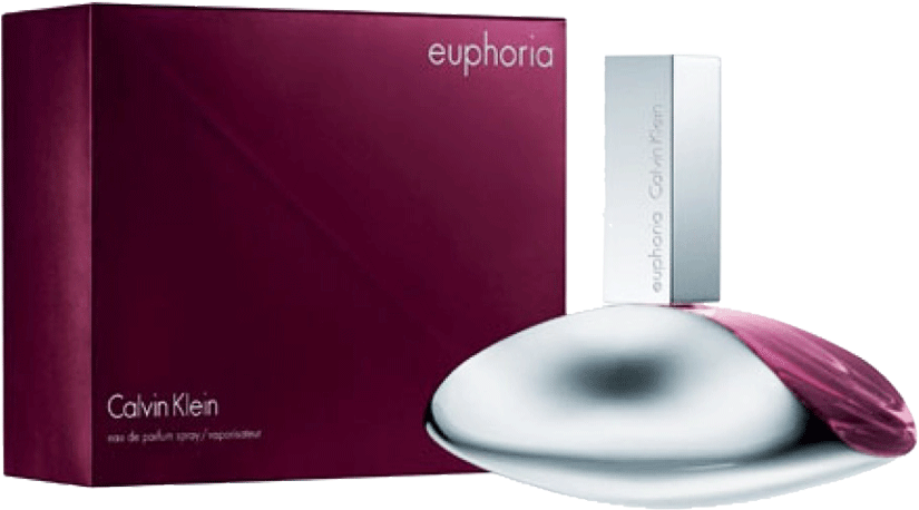 Calvin Klein Euphoria For Ladies Edp 100 Ml - Ck Perfume Euphoria Woman Clipart (1000x1000), Png Download