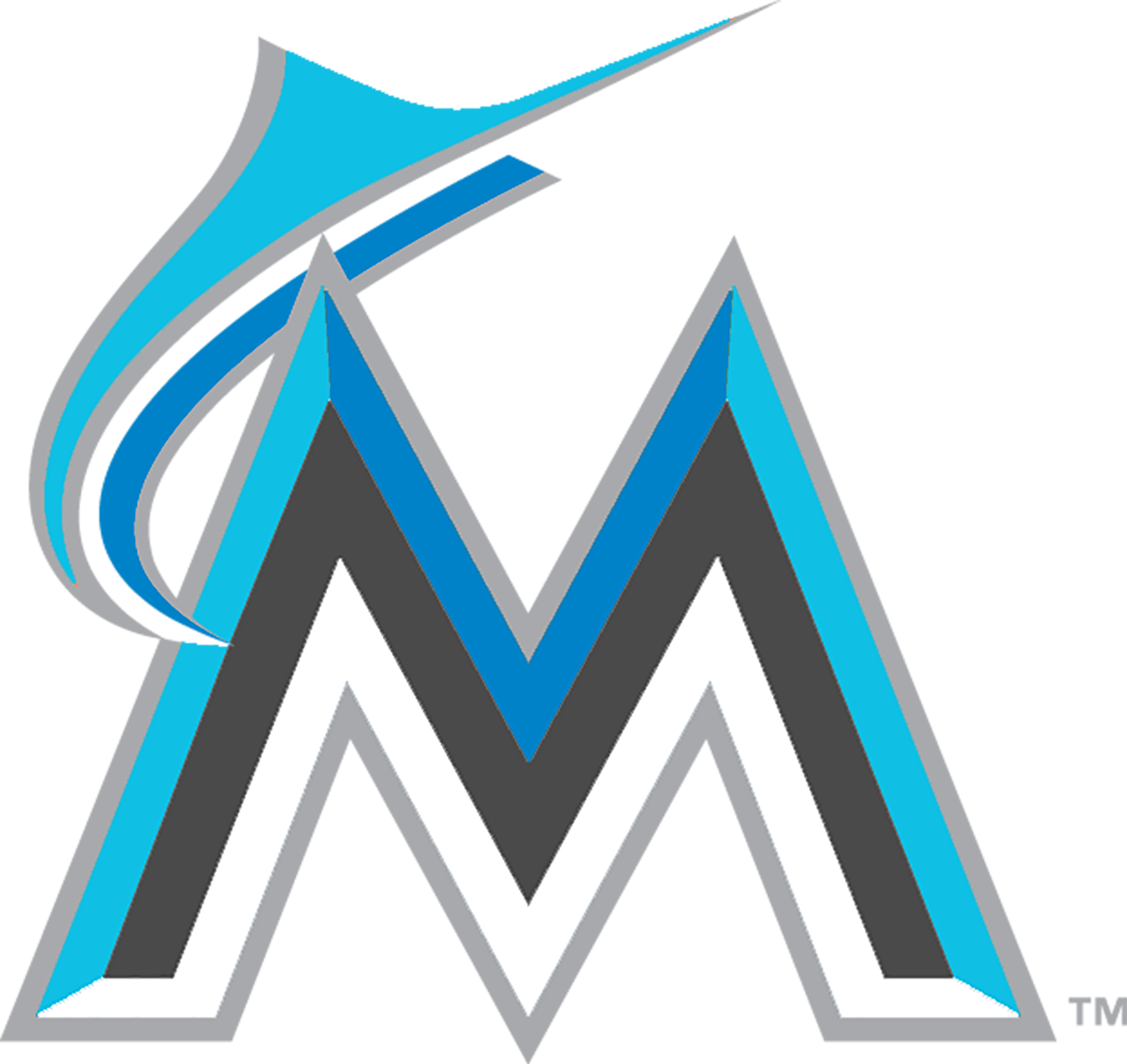 Miami Marlins Logo - Miami Marlins New Logo 2018 Clipart (1800x1699), Png Download