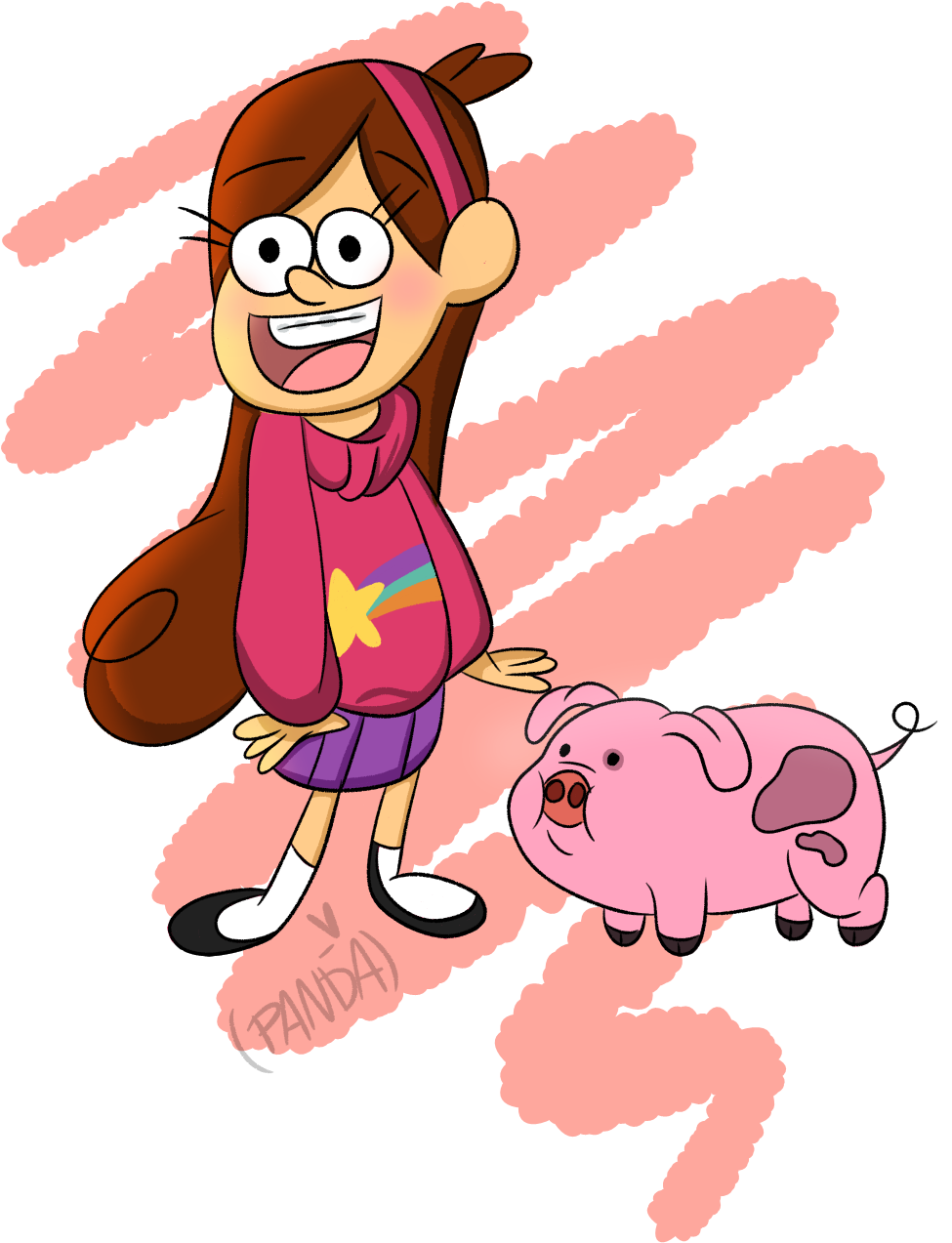 Welcome To Gravity Falls - Cartoon Clipart (1000x1500), Png Download