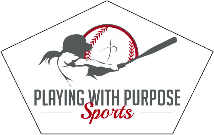 Playing With Purpose Logo Home Plate - Softball Clipart (734x470), Png Download