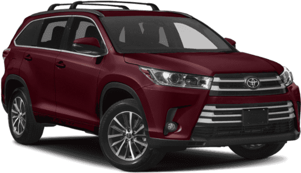 New 2019 Toyota Highlander Xle - Toyota Highlander Hybrid 2018 Clipart (640x480), Png Download