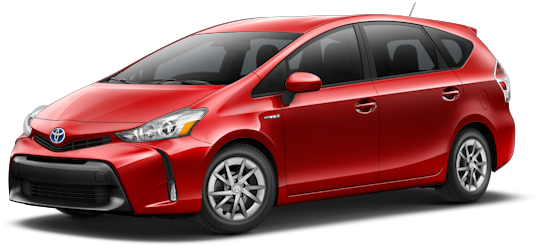 2017 Toyota Prius V - Prius Toyota Station Wagon 2018 Clipart (864x477), Png Download