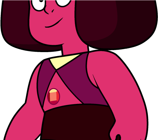 Ruby Clipart Hard Thing - Steven Universe Ruby Gauntlet - Png Download (640x480), Png Download