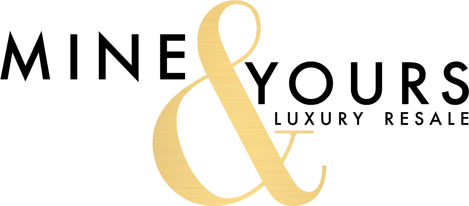 Authentic Louis Vuitton Monogram Pallas Tote Gm In - Mine And Yours Logo Clipart (1800x700), Png Download