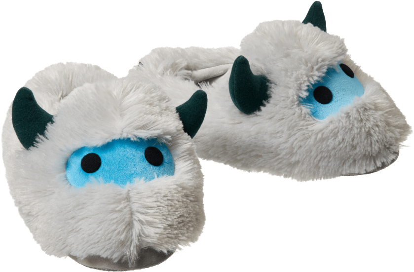 Overwatch Mei Yeti Slippers Clipart (900x900), Png Download