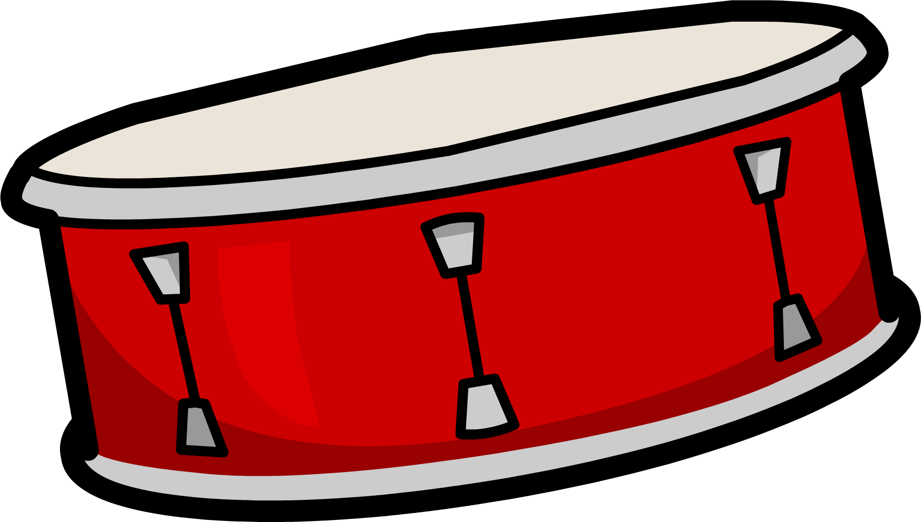 Png Free Stock Clipart Club Penguin Free On Dumielauxepices - Clipart Snare Drum Transparent Png (1827x1036), Png Download