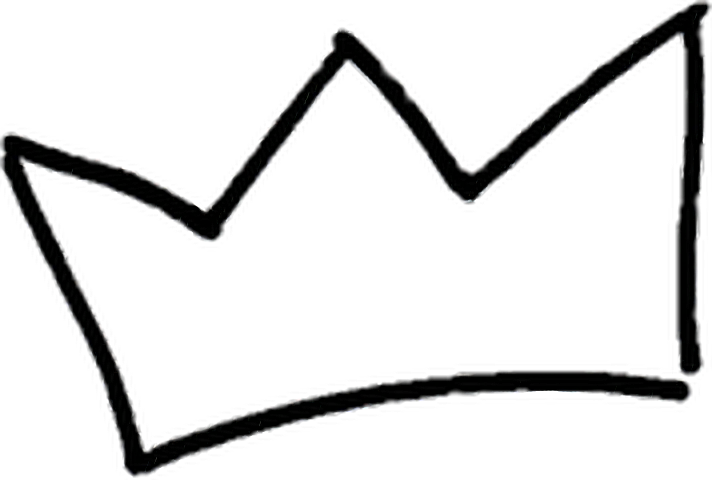 Crown Coroa Black Baby Bebe Cute Remixit Remix Principe - Black Aesthetic Stickers Png Clipart (712x480), Png Download