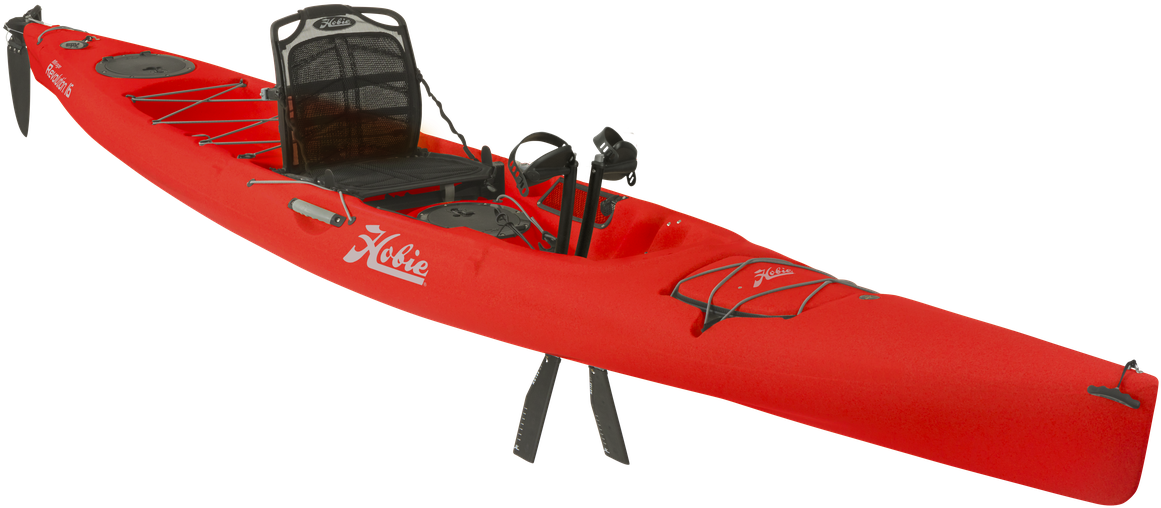 Mirage Revolution 16 Fishing Kayaks - Hobie Revolution 16 2018 Clipart (1200x555), Png Download