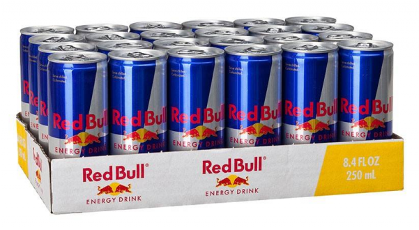 Red Bull Energy Drinks 250 Ml - Red Bull Energy Drink Pack Clipart (600x600), Png Download