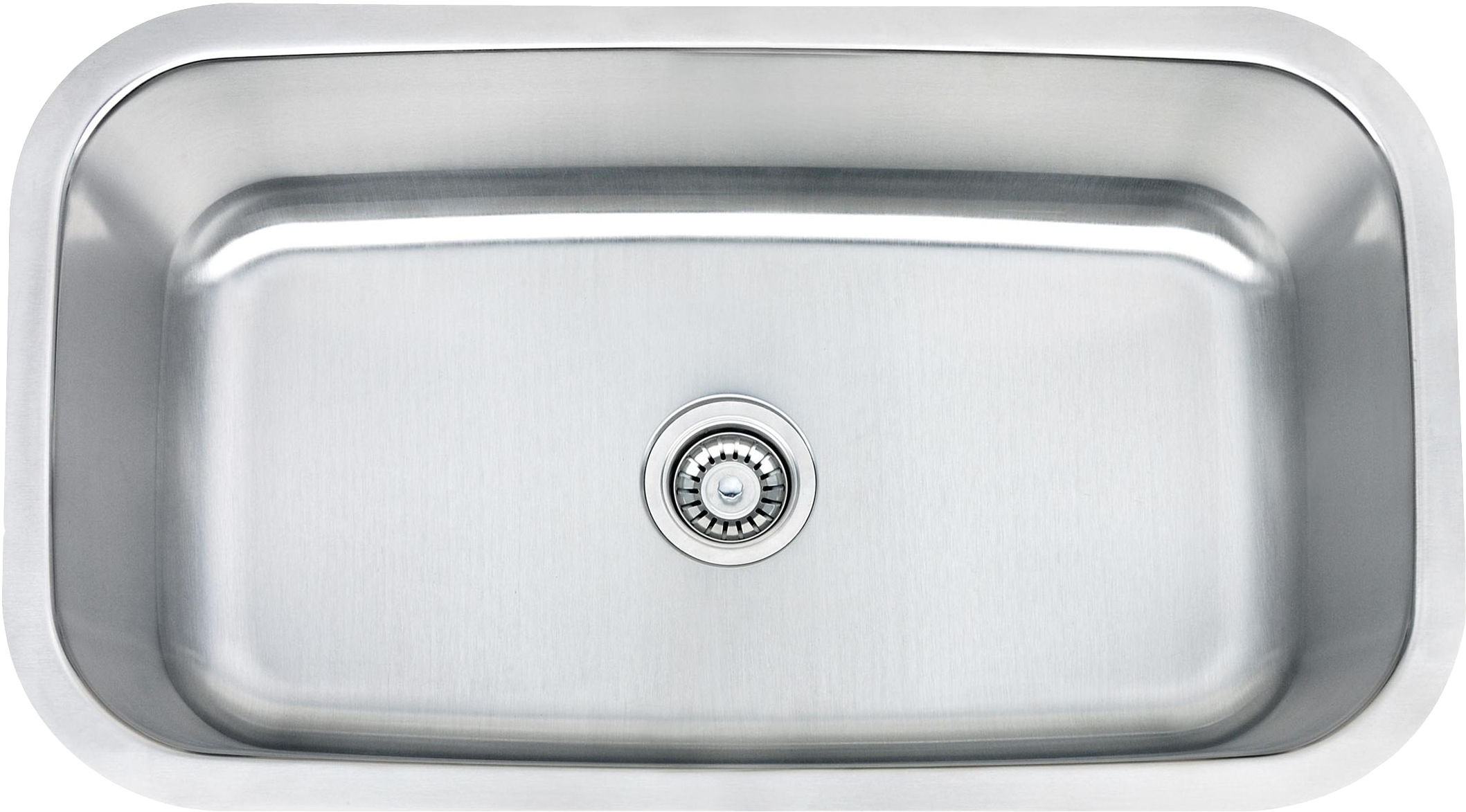 Sink 3118 Large Single - Stainless Steel Kitchen Sink Malaysia Clipart (2217x1297), Png Download