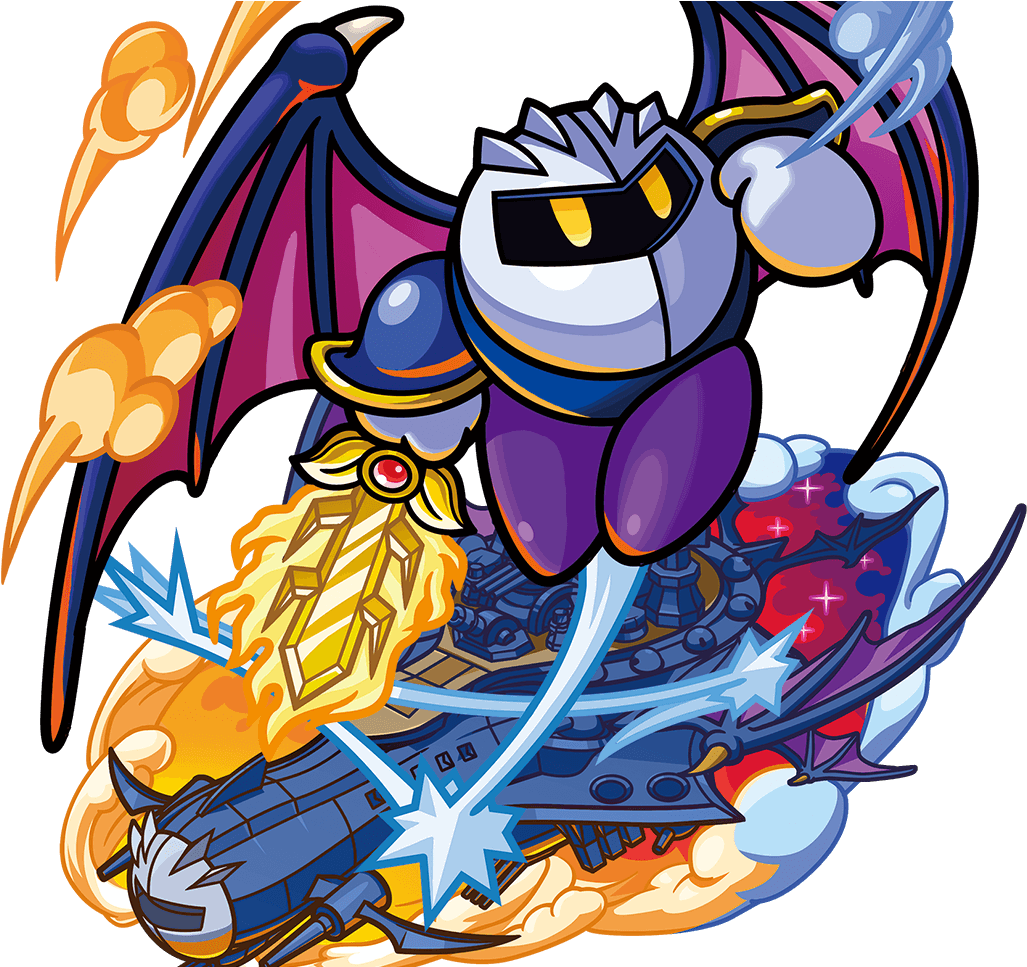 Kirby Clipart Meta Knight Meta Knight Official Art Png Download 