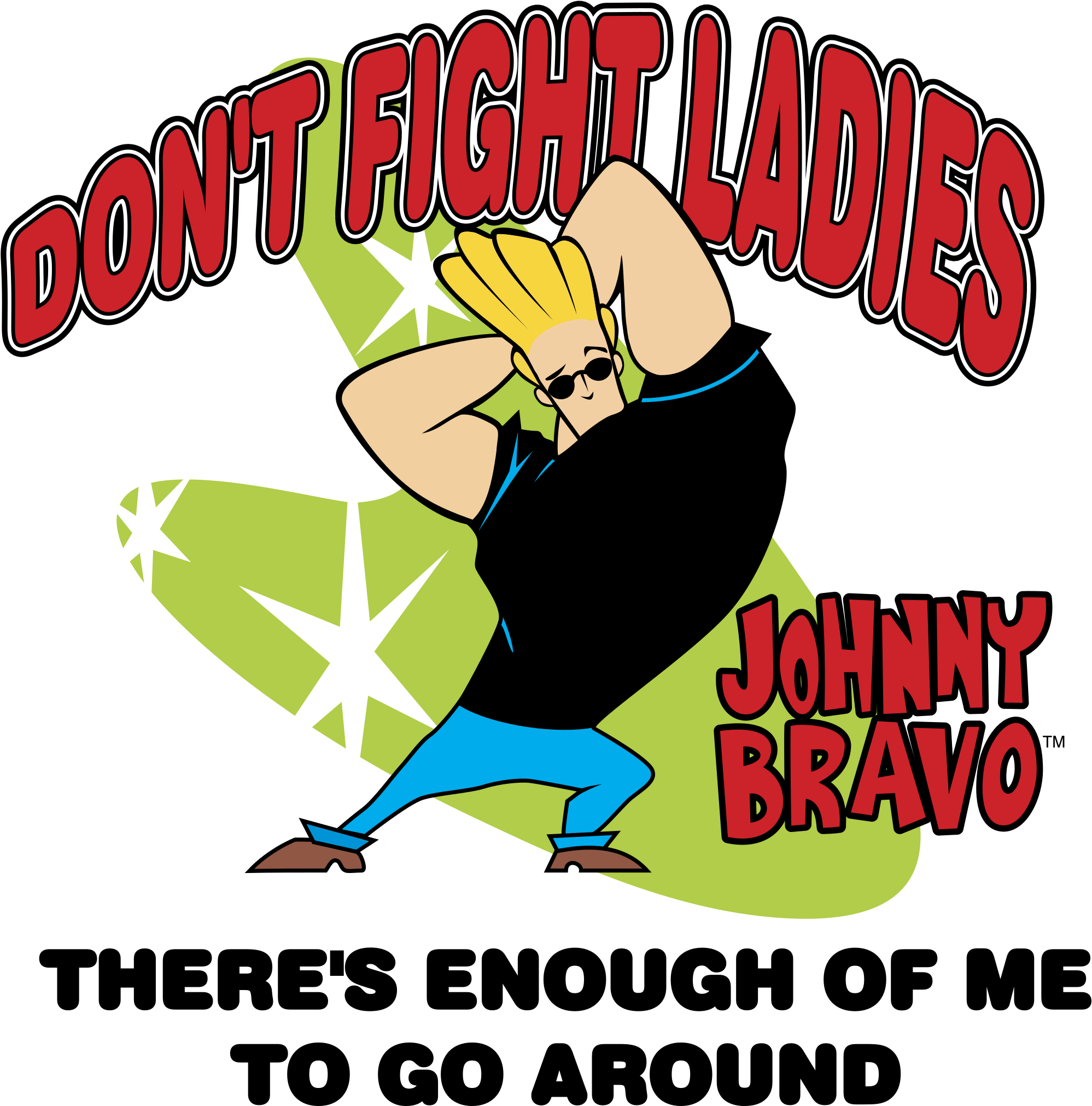 Johnny Bravo Logo Png Transparent - Johnny Bravo Clipart (2400x2400), Png Download