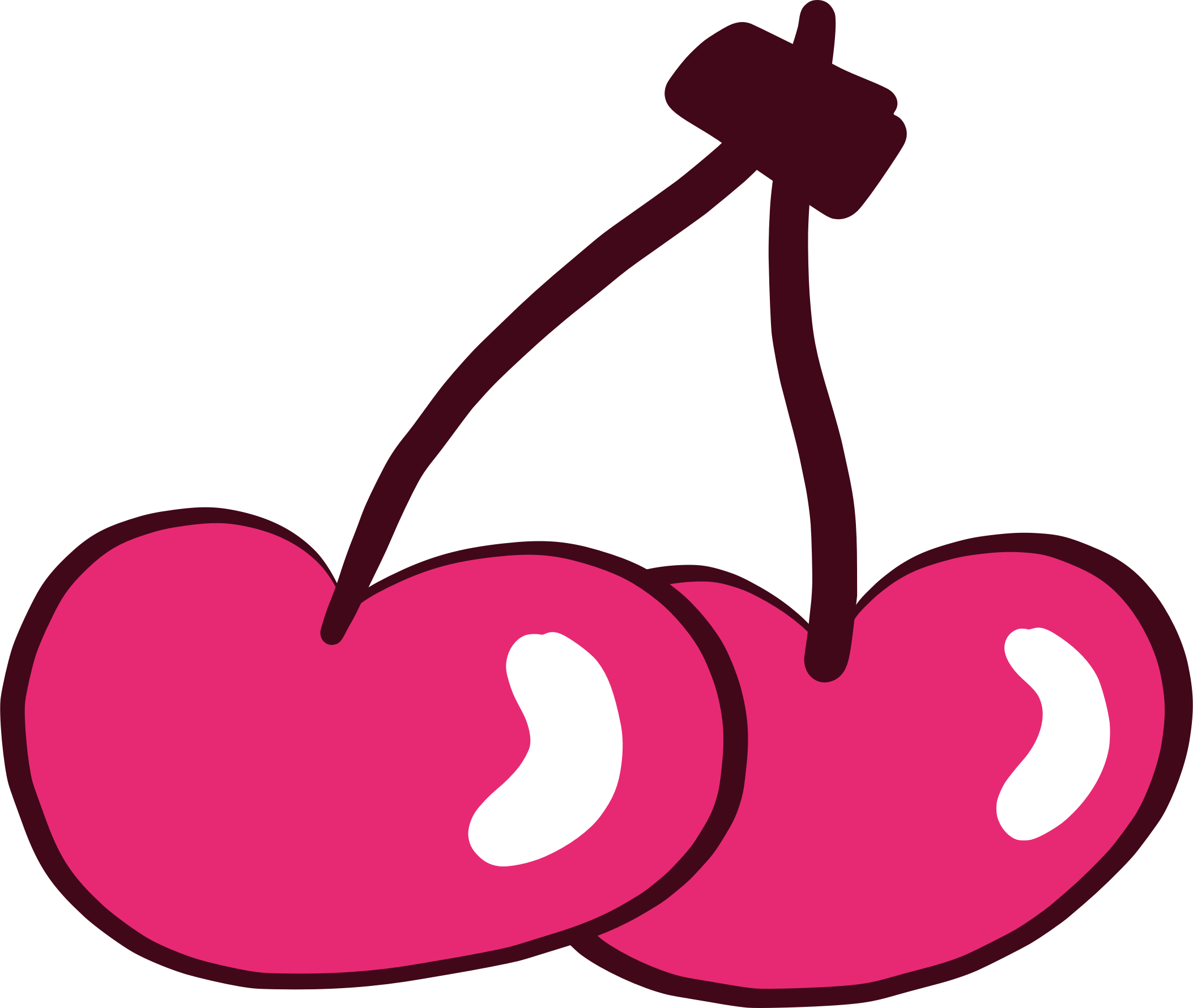 Big Image - Cherry Clipart (2106x1780), Png Download