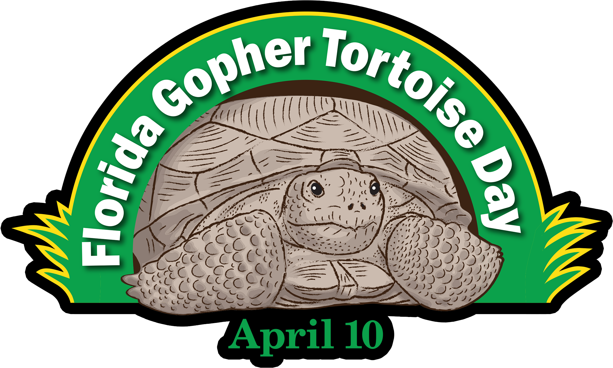 Gopher Tortoise Day - Florida Gopher Tortoise Day Clipart (2088x1440), Png Download