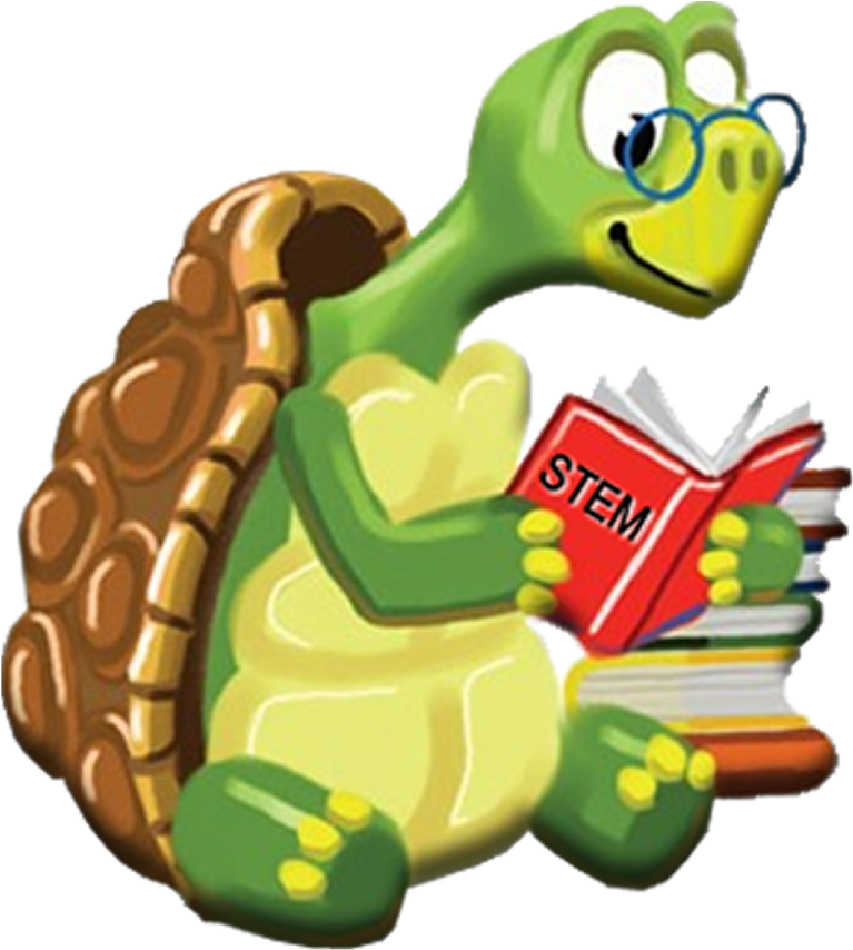 Tortuga Preserve Elementarey School Logo - Turtle Reading A Book Clipart (812x900), Png Download