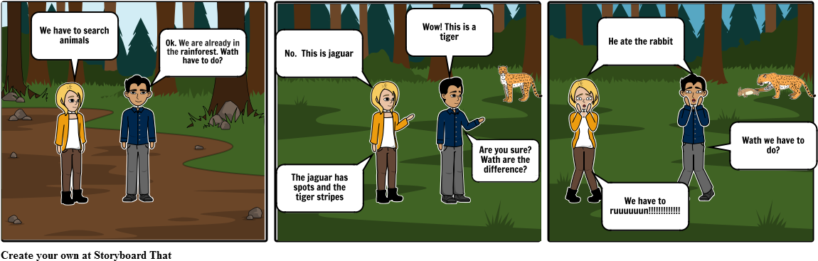 Rainforest Lisandro Balmaceda C - Cartoon Clipart (1164x385), Png Download