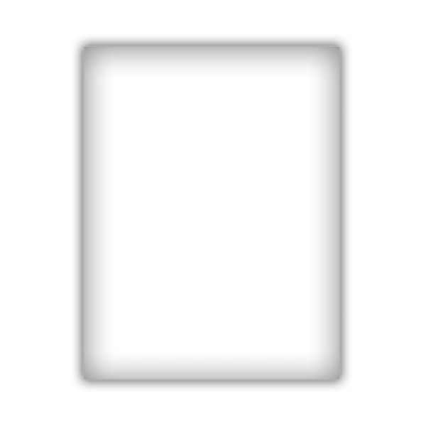 Small Vertical Rectangle Full Back Magnet - Paper Product Clipart (600x600), Png Download