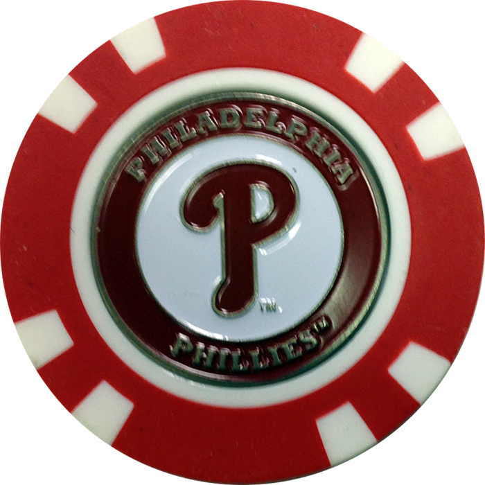 Golf Ball Marker Mlb Philadelphia Phillies - Golf Clipart (700x700), Png Download