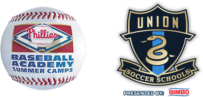 Phillies Baseball Academy And Union Soccer Schools Clipart (800x450), Png Download