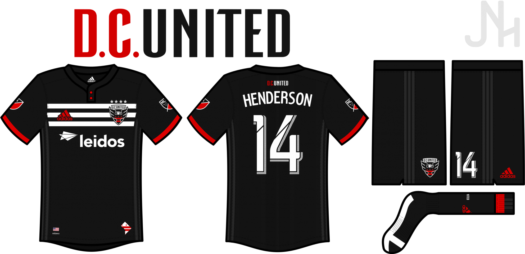 Dcu2017 - 2018 19 Mls Jerseys Clipart (2000x994), Png Download