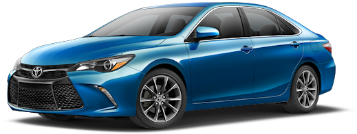 Blue Streak Metallic - 2017 Red Toyota Camry Clipart (864x477), Png Download