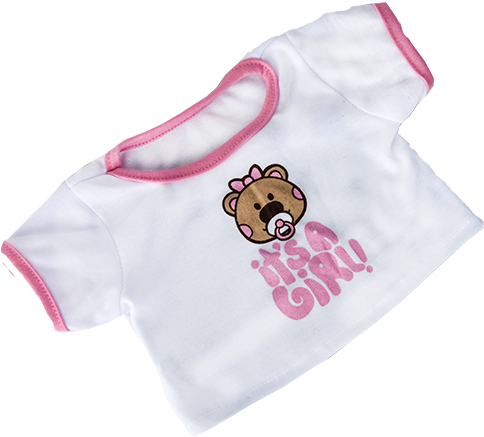 It's A Girl - Bear Clipart (520x600), Png Download