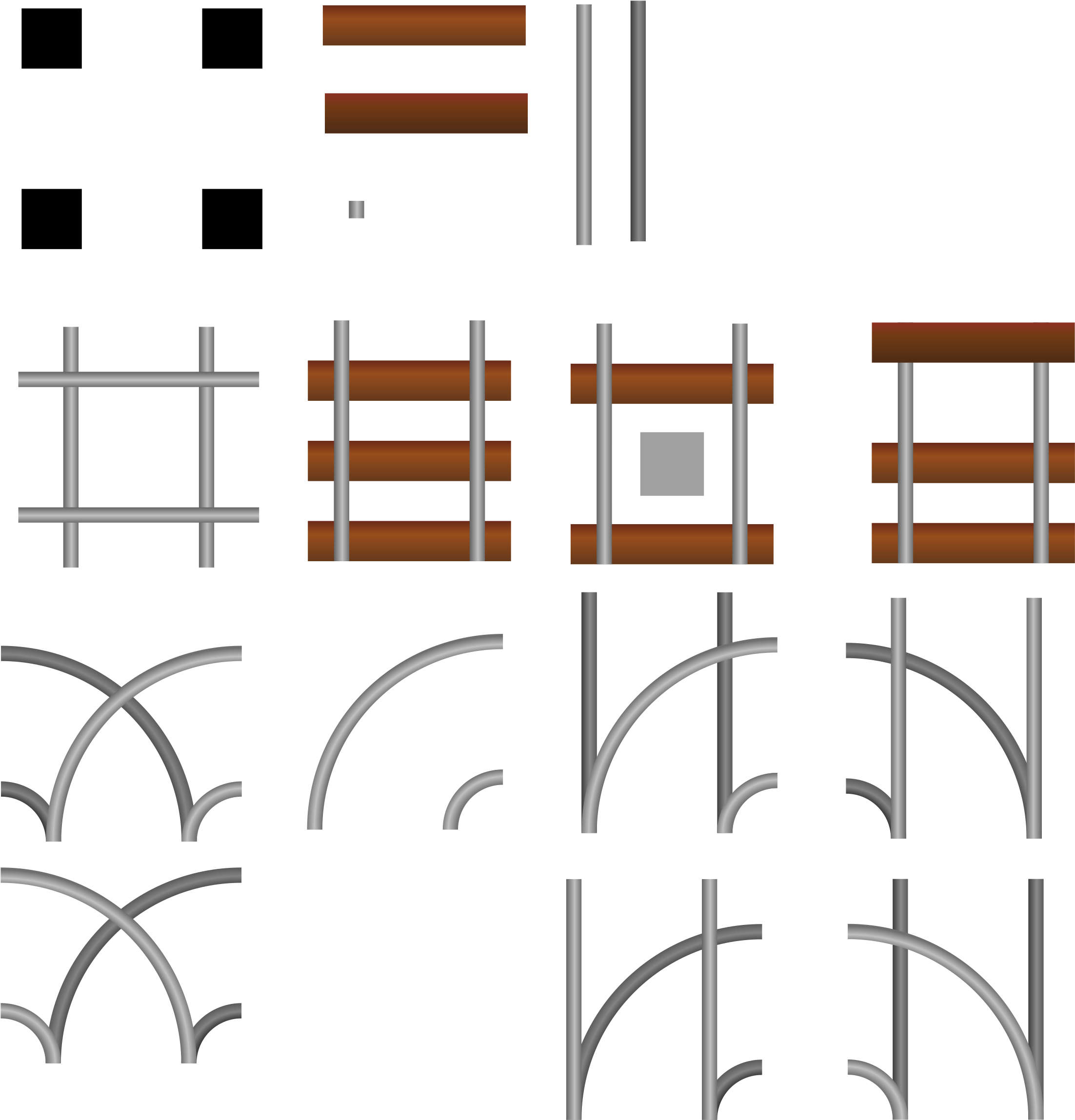 Rail Transport Train Track Tile Railroad Tie - Train Track Tiles Clipart (721x750), Png Download