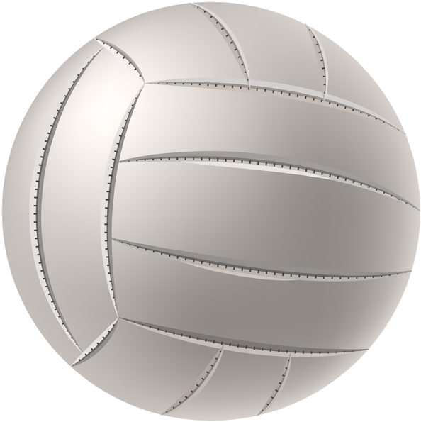 Soccer Clipart Volleyball - Volleyball Ball Transparent Background - Png Download (600x600), Png Download