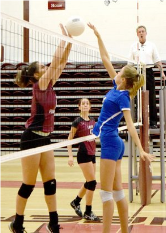 Lady Pioneers Take Win Over Lady Bulldogs In Conference - Volleyball Clipart (640x480), Png Download