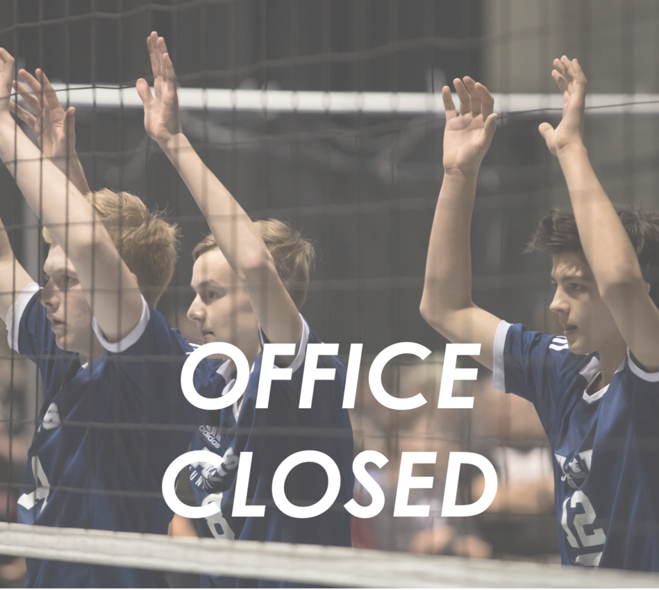 Volleyball Manitoba Holiday Closure Clipart (949x850), Png Download