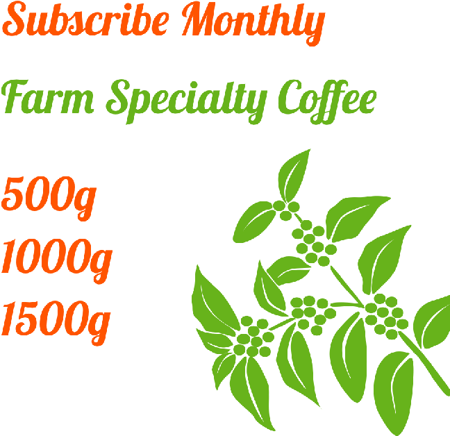 Subscribe Monthly Farm Specialty Coffee Clipart (711x711), Png Download