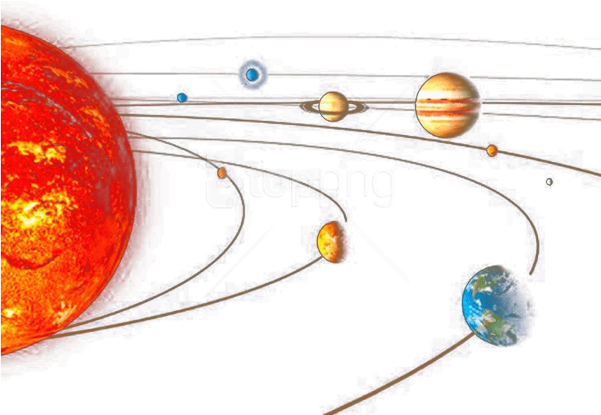 Free Png Download Space Universe Png Images Background - Solar System Clipart (850x640), Png Download