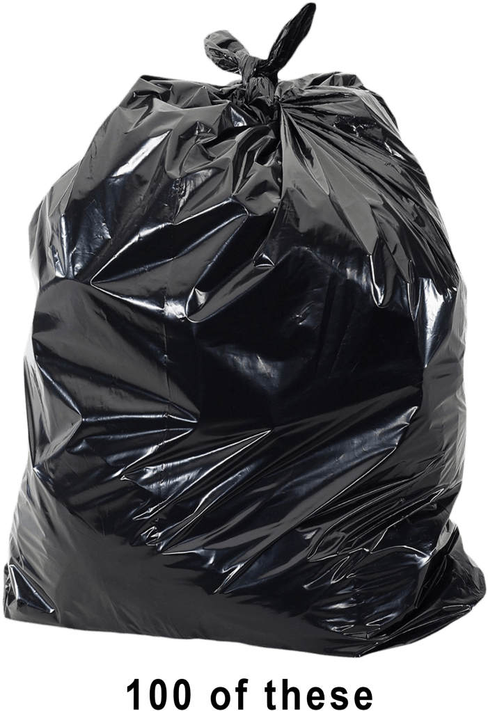 Garbage Bag City Clean Clipart (1104x1104), Png Download