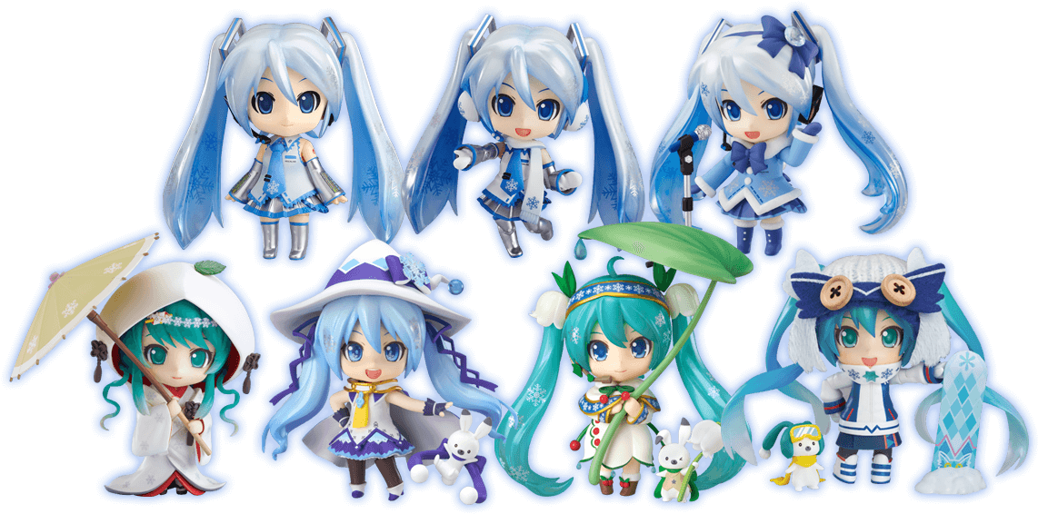 Snow Miku 2012 Original Costume Designed By Nanaka - Hatsune Miku Clipart (1200x630), Png Download