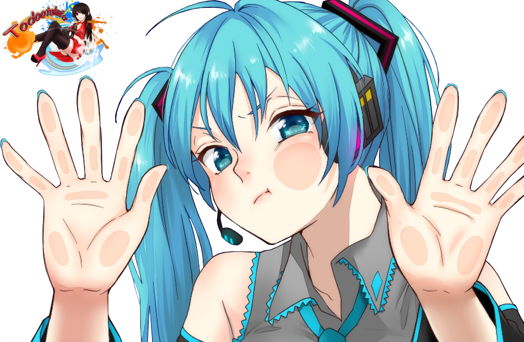 Hatsune Miku Rock Star , Png Download Clipart (1067x696), Png Download