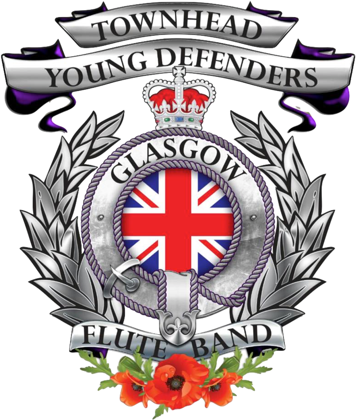 Townhead Young Defenders Loyalist Flute Band Badge - Emblem Clipart (893x894), Png Download