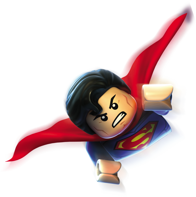 Superman Batman - Lego Marvel Super Heroes Png Clipart (761x765), Png Download