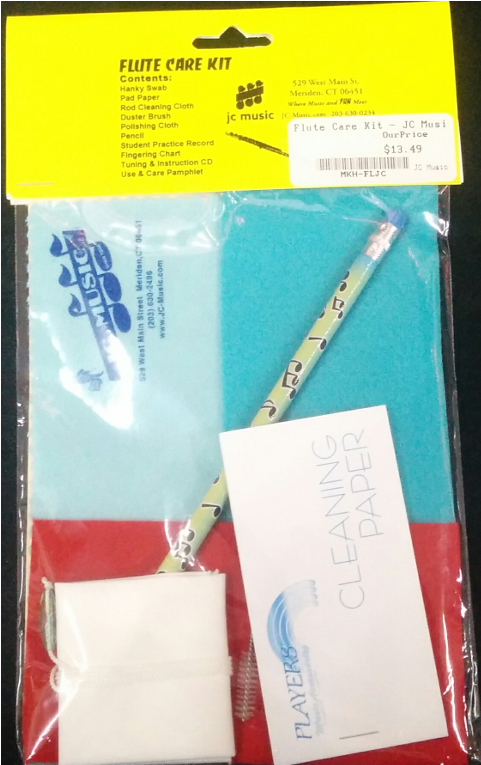 Flute Care Kit - Paper Clipart (788x788), Png Download