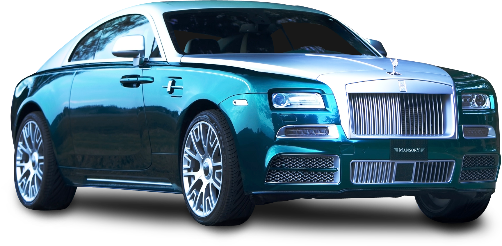 Rolls Royce Wraith Mansory Car Png Image - Rolls Royce Wraith Png Clipart (1854x982), Png Download