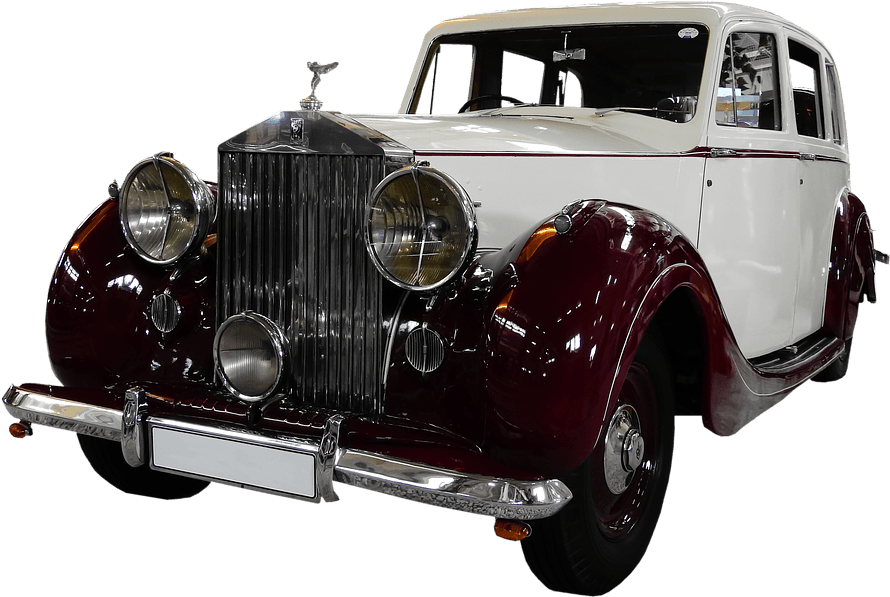 Download - Rolls Royce Png Car Old Clipart (960x720), Png Download