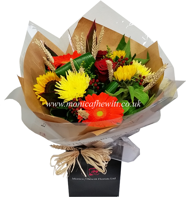 Autumn , Png Download - Bouquet Clipart (601x636), Png Download