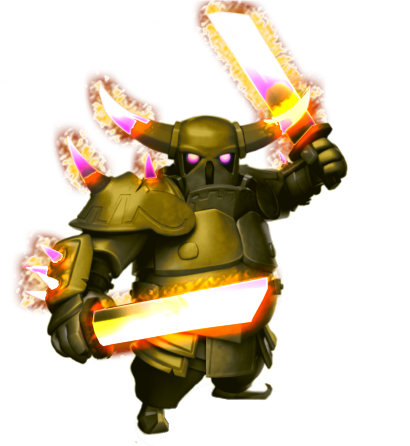 Clash Of Clans Hack - Coc Pekka Level 6 Clipart - Large Size Png Image - Pi...