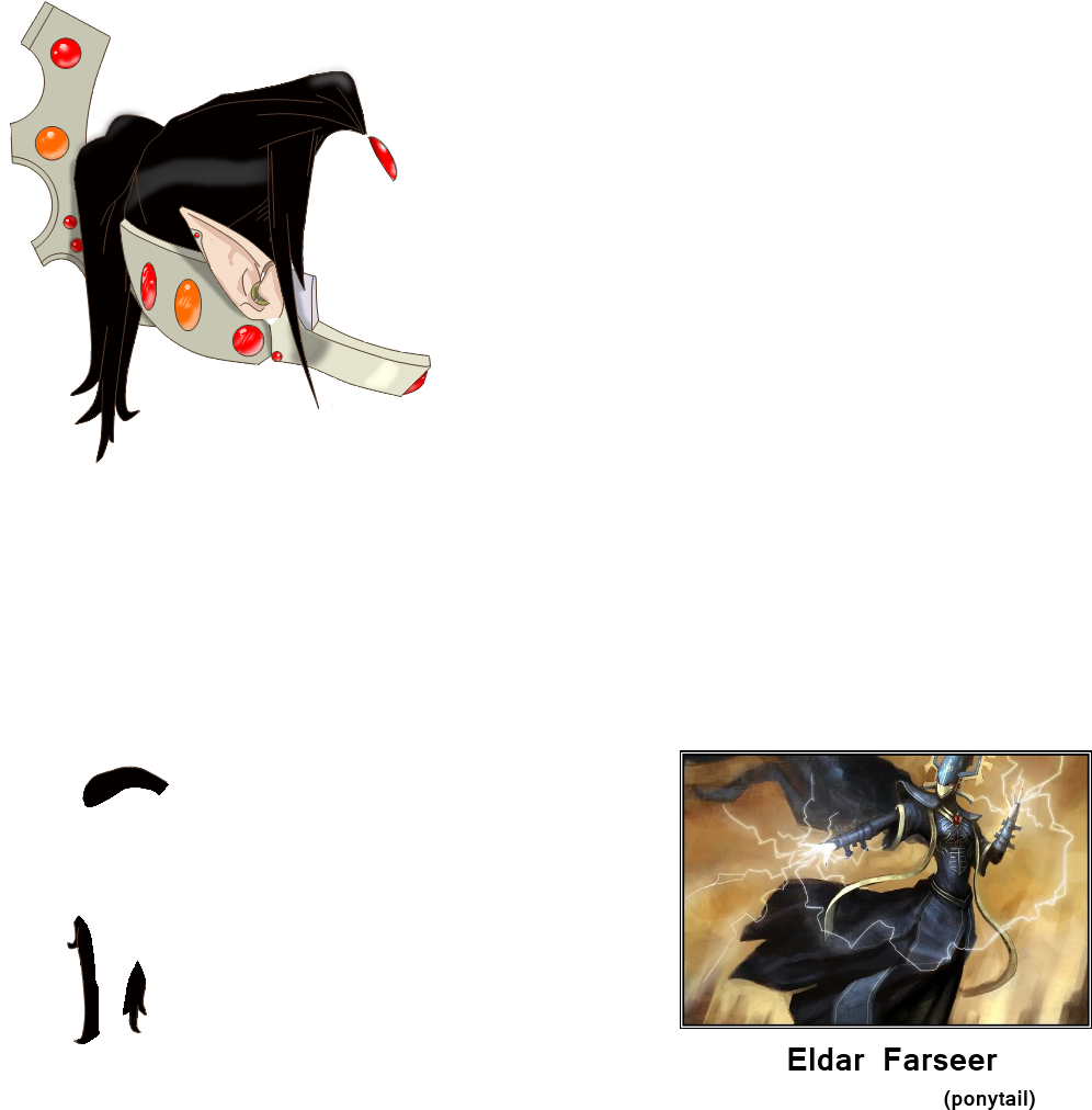 Commissar Girl 1 05 Aug 2017 - Eldar Farseer Clipart (1200x1200), Png Download