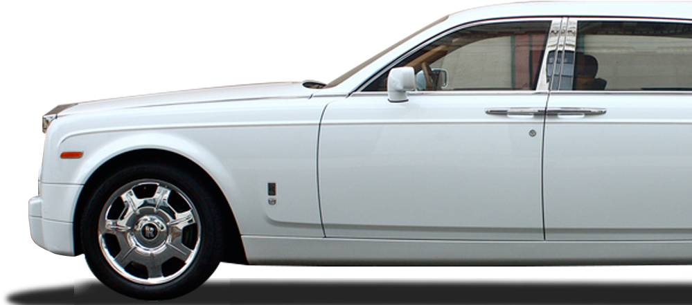 Rolls Royce Phantom - Executive Car Clipart (999x462), Png Download
